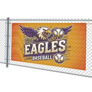 Banner de malla para reja – Caligraph / Mesh fence banner