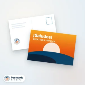 Postcards impresas – Caligraph