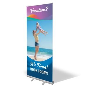 Roll-up retráctil impreso – Caligraph / Retractable banner stand